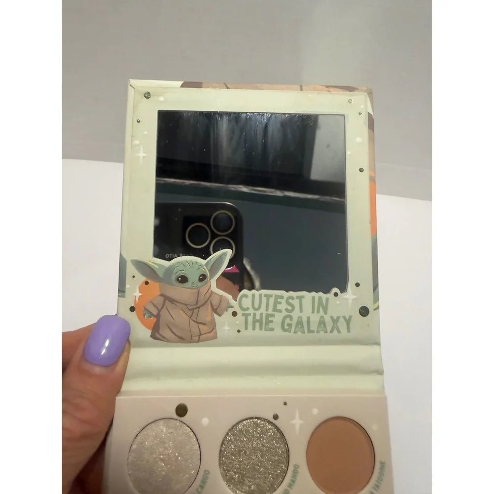 ColourPop Star Wars The Mandalorian The Child Eyeshadow Palette Grogu Green